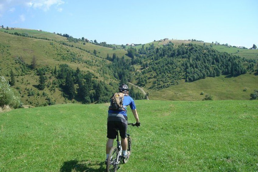 mountain biking in Transylvania / Carpathians