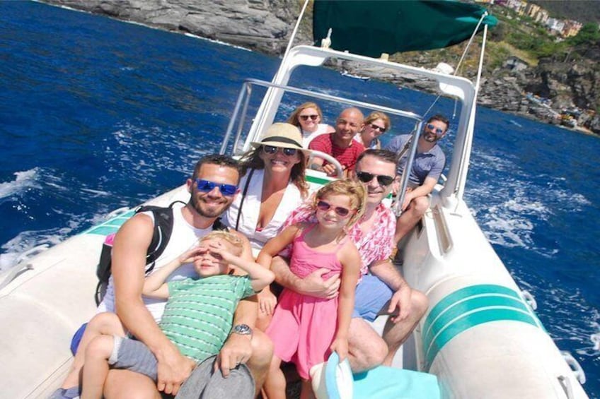  Private Cinque Terre Boat Tour 