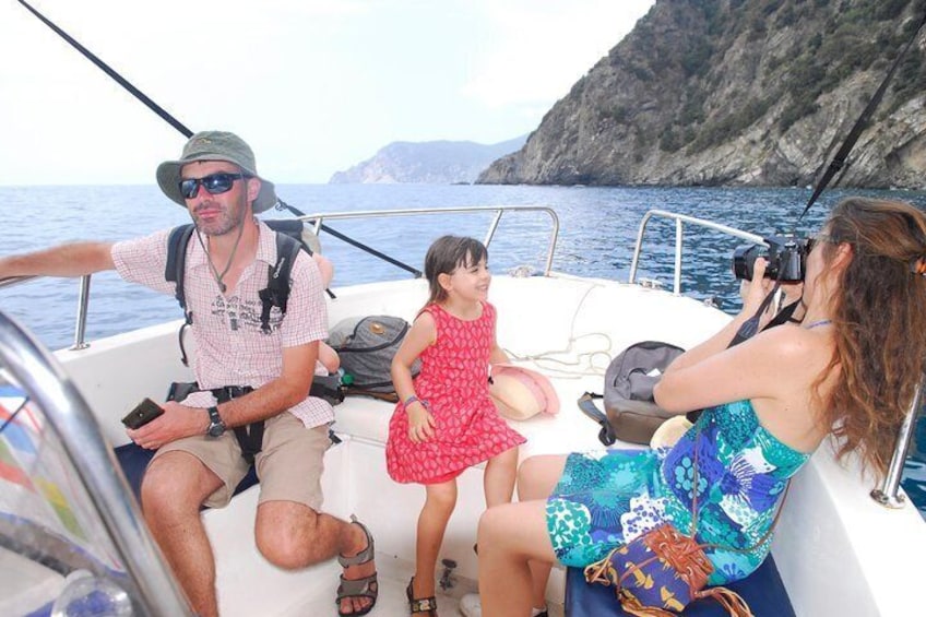  Private Cinque Terre Boat Tour 