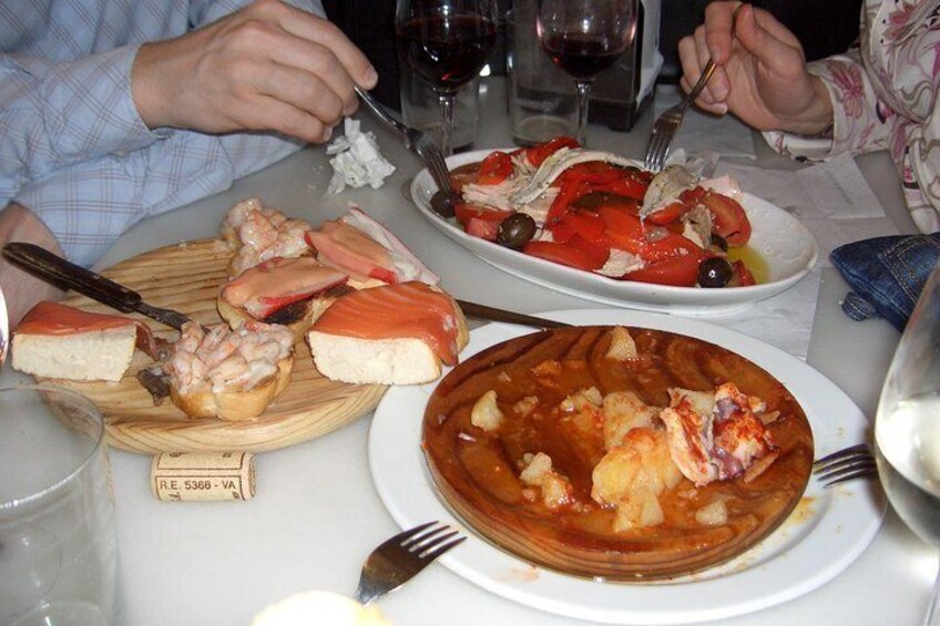 Sharing platefuls