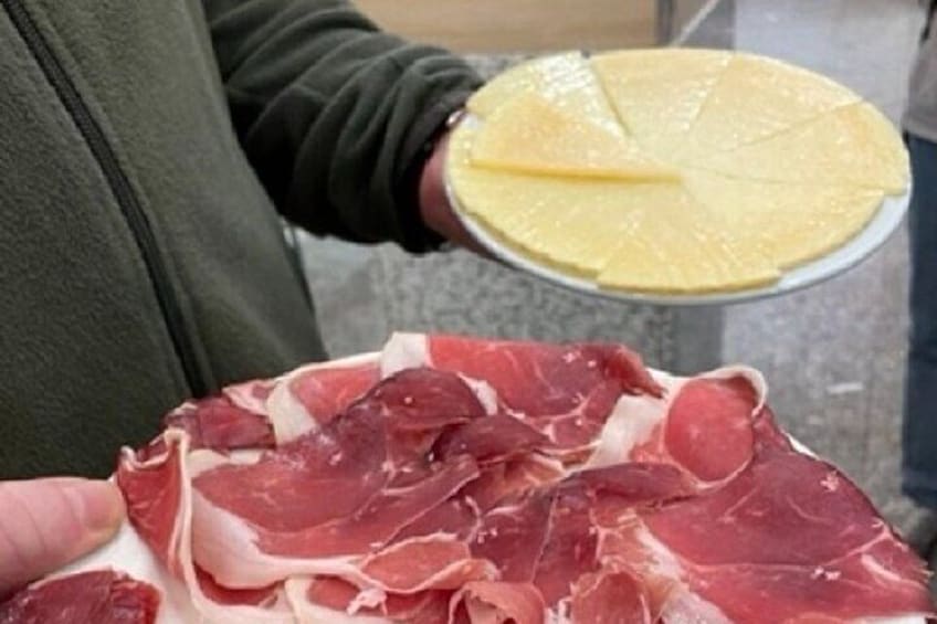 The famous Jamón and Manchego