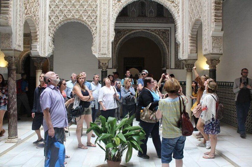 Alcázar tour and roof tour