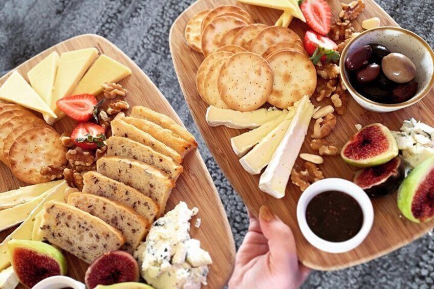 Cheese Boards at Riverbank Estate