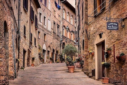 Excursion privée : excursion d'une journée à Sienne, San Gimignano et le Ch...