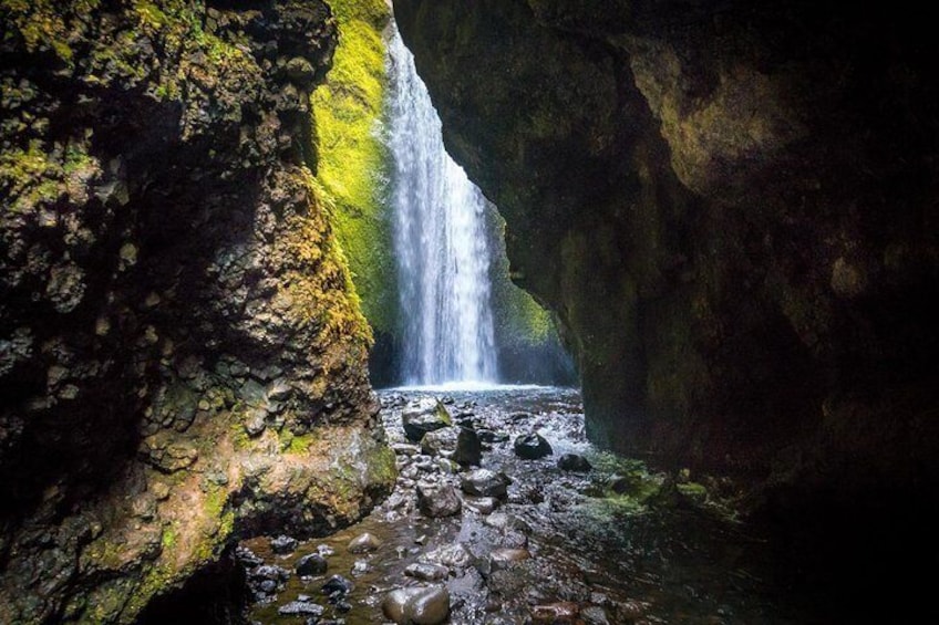 You'll find a secret waterfall on this tour