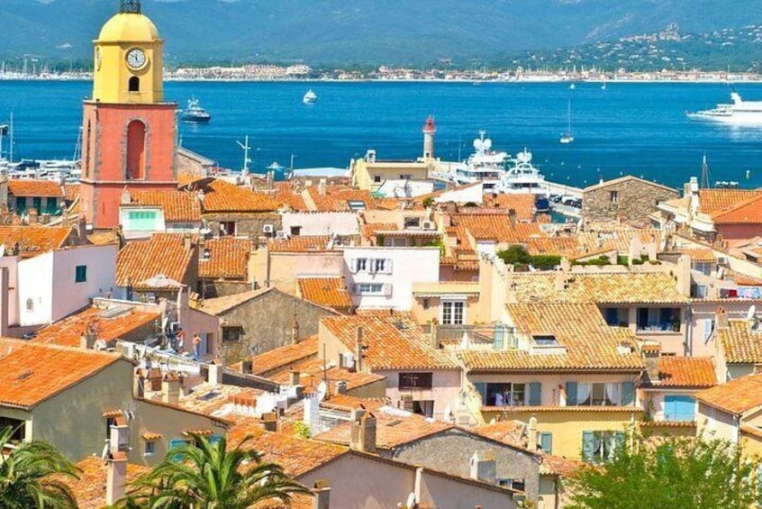 Explore the glamorous town of Saint Tropez on your private tour