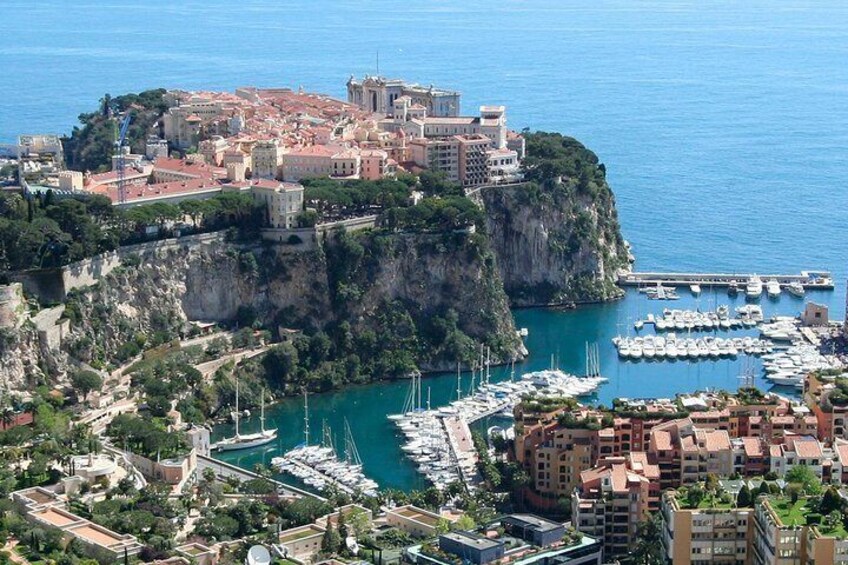 Enjoy beautiful views on your tour to Monaco