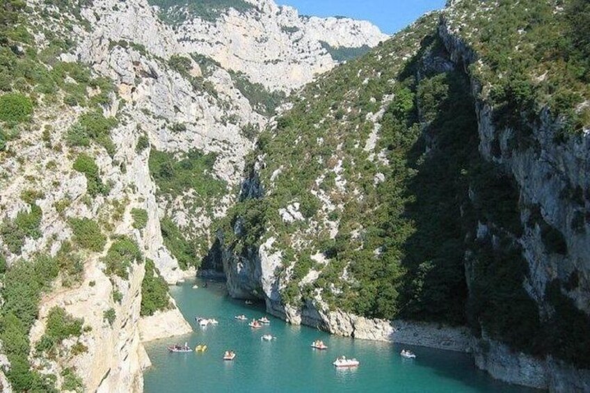Private Day Trip: Verdon Canyon and Castellane & Moustiers Villages from Nice