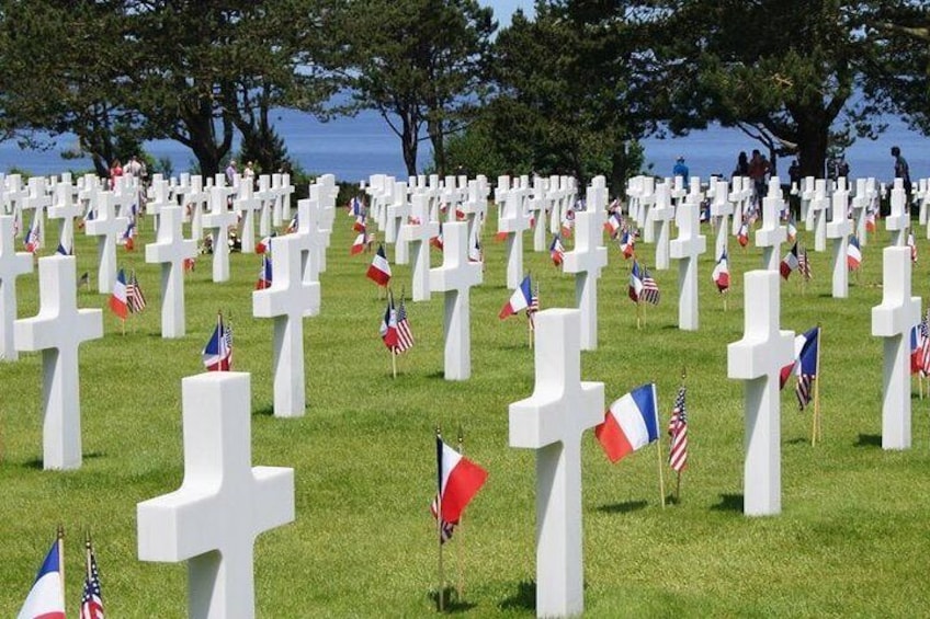 Colleville-sur-Mer sur mer US Cemetery