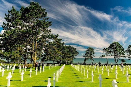 Dagtour naar Amerikaanse D-Day-stranden vanuit Bayeux