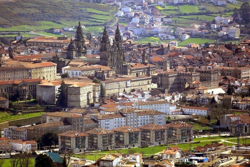 Santiago de Compostela view