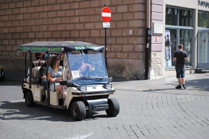 Krakow City Tour by Golf Cart