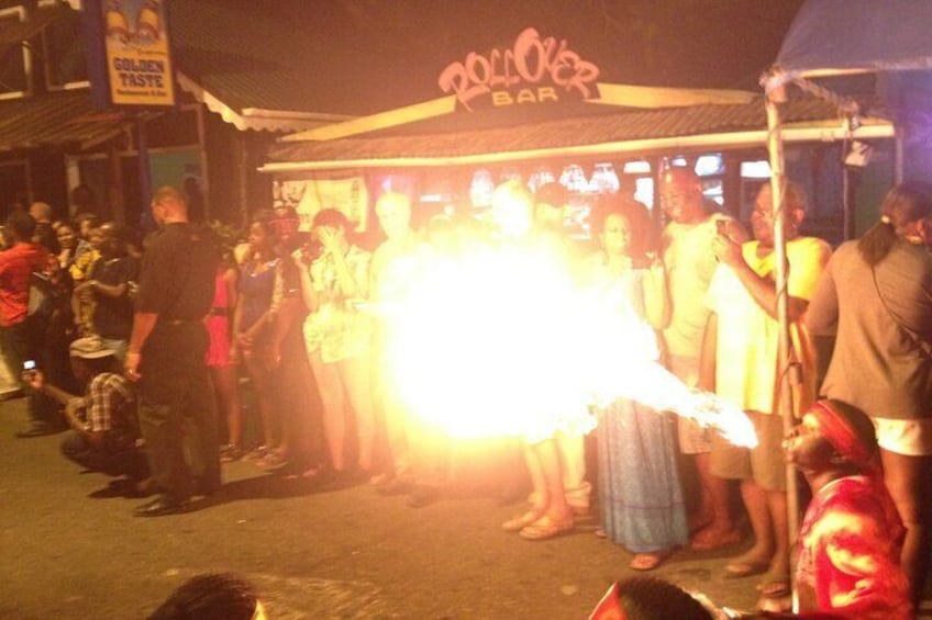 Friday Night Street Party in St. Lucia