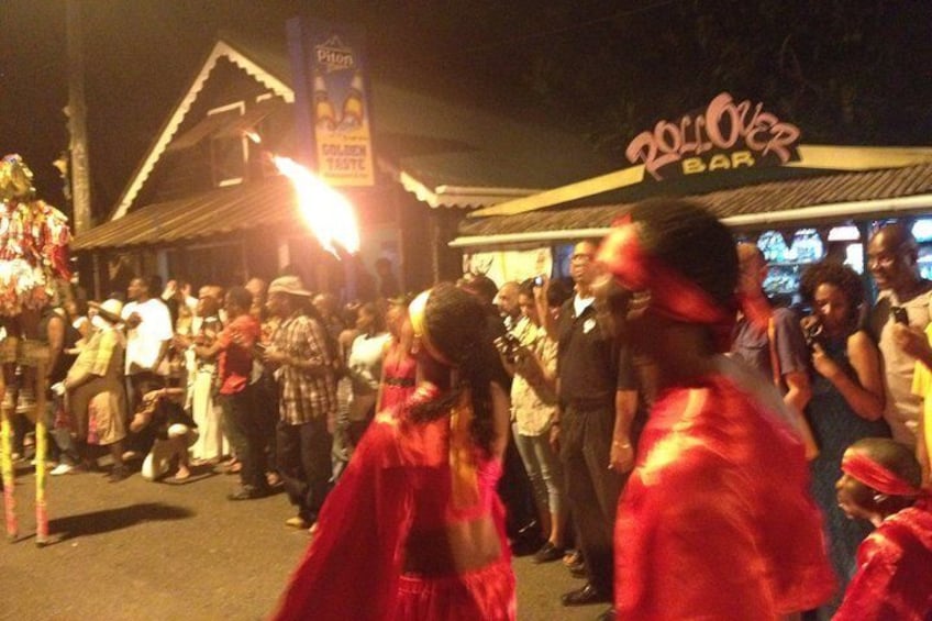 Friday Night Street Party in St. Lucia