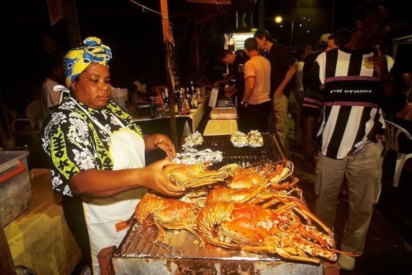 Friday Night Street Party in St. Lucia