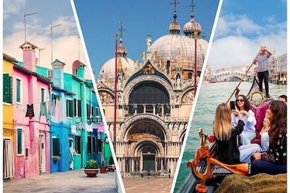 San Marcos, Palacio Ducal, con Murano y Burano & Paseo en Góndola