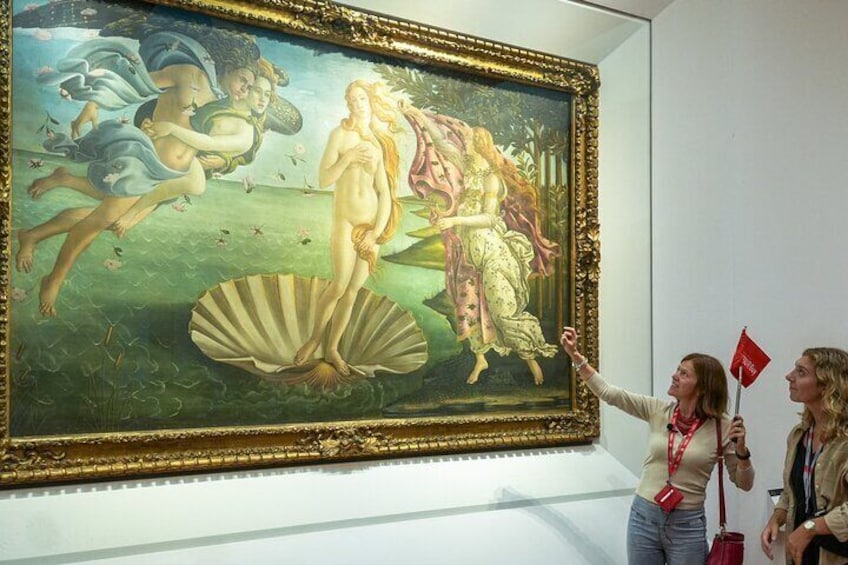 Uffizi Gallery - Admire Botticelli’s most famous painting the Birth of Venus, a Renaissance masterpiece