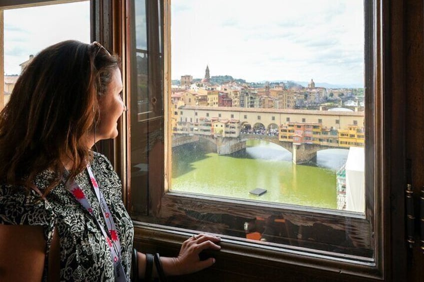 Ponte Vecchio - Ponte Vecchio is an historic bridge where some of the most prized jewelers in Florence still set up shop