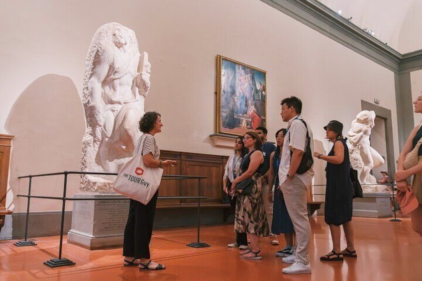 Enjoy a guided tour past the masterpieces on display in the Academia Gallery