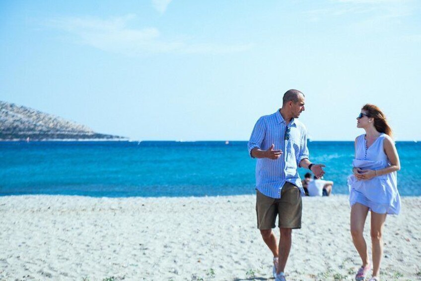 Escape & experience beautiful blue Greek beaches