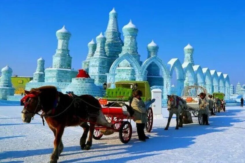 harbin ice and snow world day time 