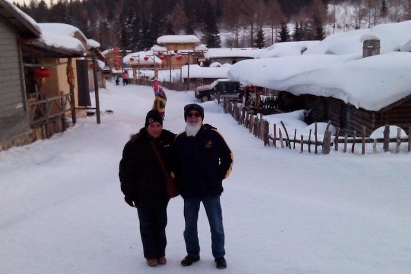 our clients visit snow town