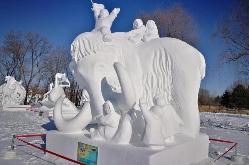 Harbin Snow Fair on Sun Island