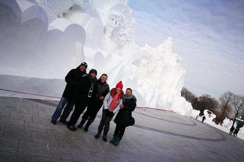 Harbin Snow Fair on Sun Island