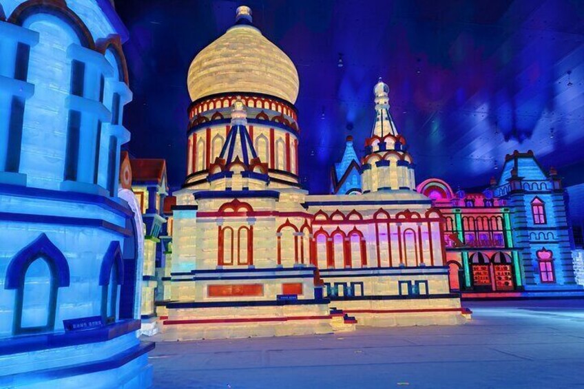 indoor ice and snow world