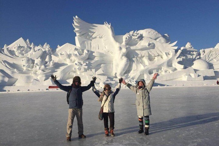 Harbin Snow Fair on Sun Island