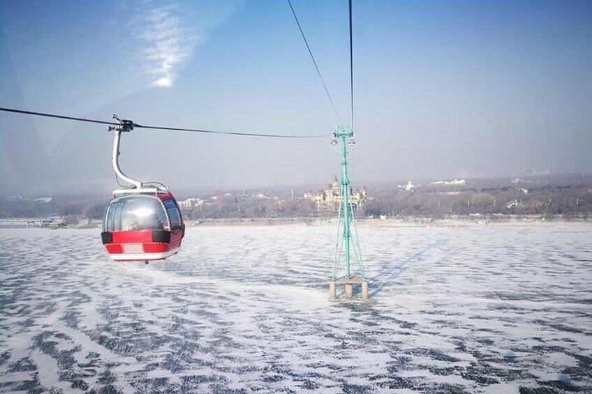 Harbin songhua river ropeway