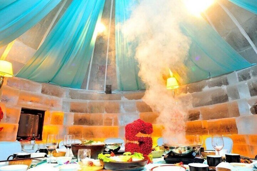  Harbin Igloos Hot Pot Private Tour