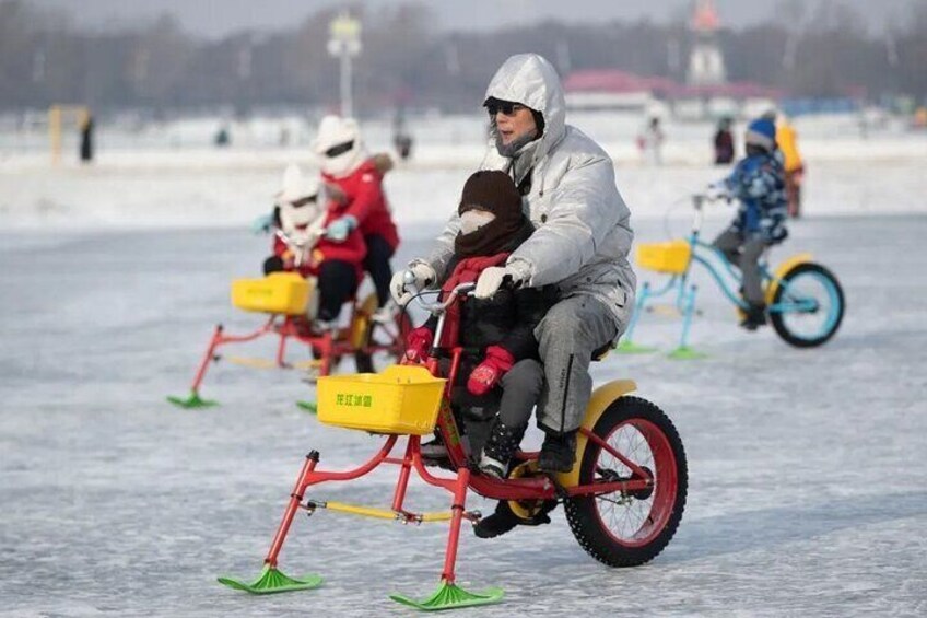 Private Day Tour to Harbin Ice and Snow Carnival Amusement Park