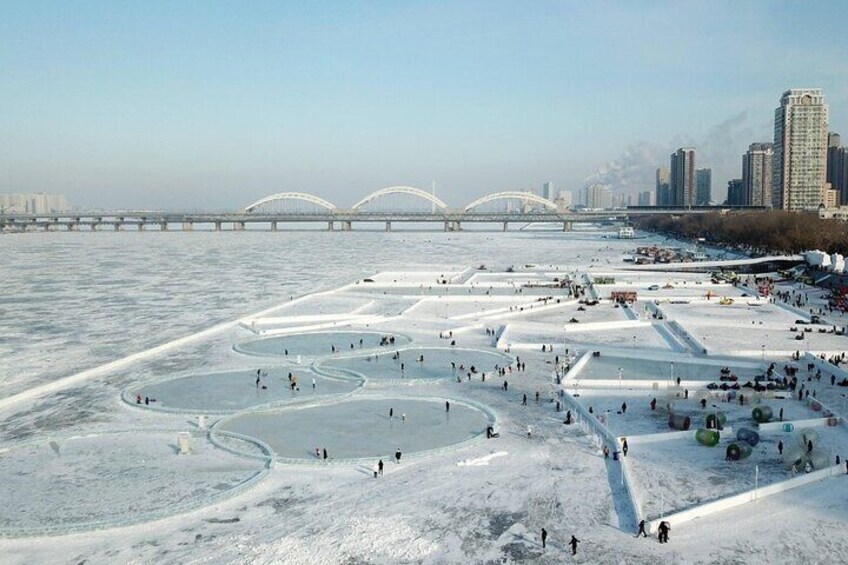 Frozen Songhua River