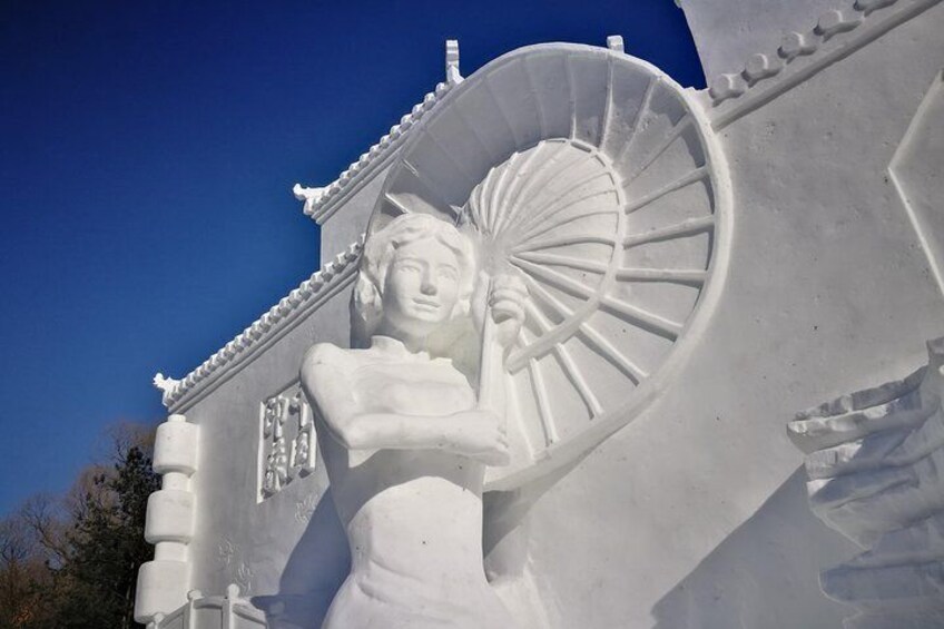 Harbin Snow Fair on Sun Island 2019