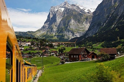 Eiger and Jungfrau Glacier Panorama Tour from Zurich