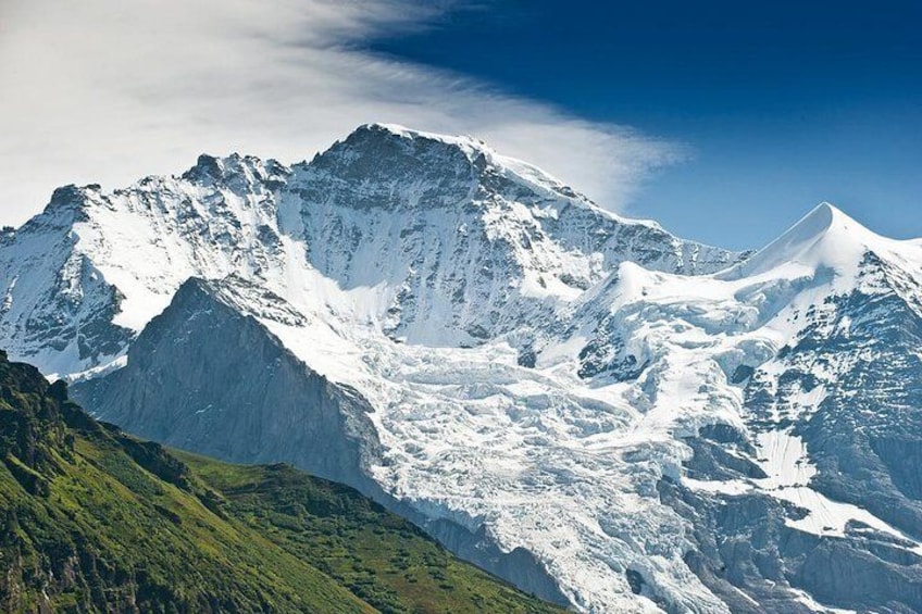 Impressive Eiger-Mönch-Jungfrau Mountain Range
