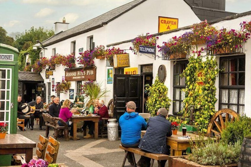 Johnny Foxs pub in the Dublin / Wicklow hills