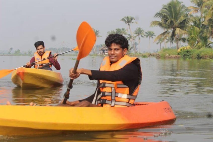 Kayaking Training at Cochin