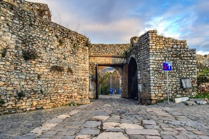 Ohrid old town, the Upper gate