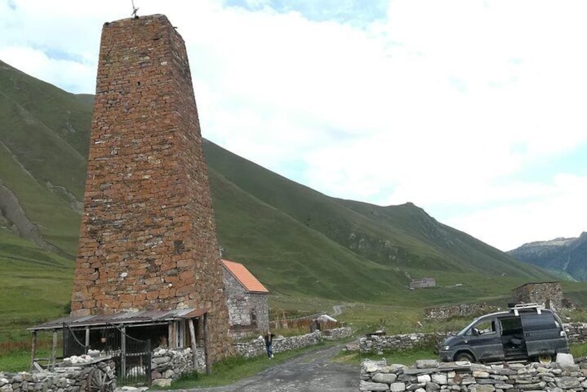 Full Day Jeep Tour to Kazbegi and Truso Gorge from Tbilisi