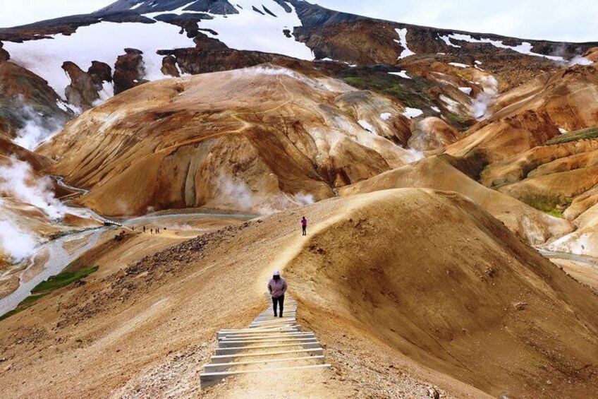Hveradalir Hot spring valley