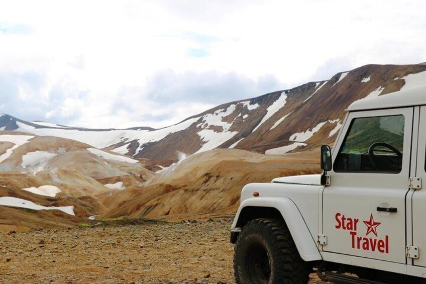 Jeep with a view
