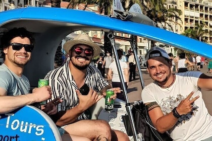 Nice City Tour : Guided Private Tour by electric Pedicab