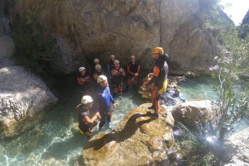 Canyoning at Guadalmina near Marbella
