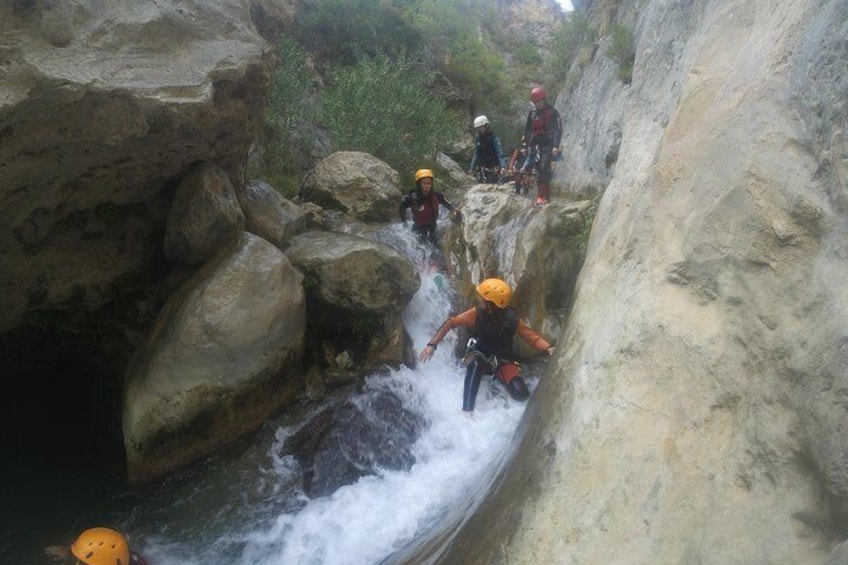 Canyoning at Guadalmina near Marbella