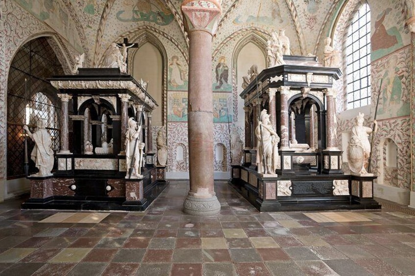 Roskilde Cathedral is a UNESCO World Heritage Site because there are more Kings burried here than in any other church in the World