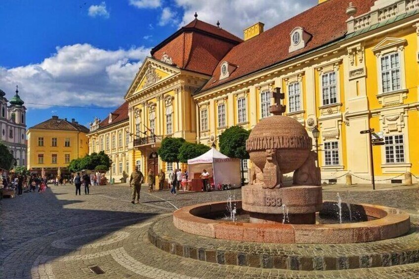 Private brewery visit and beer tasting at Zirc Abbey plus Szekesfehervar tour