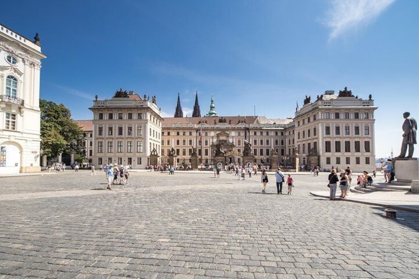 Prague Castle entrance