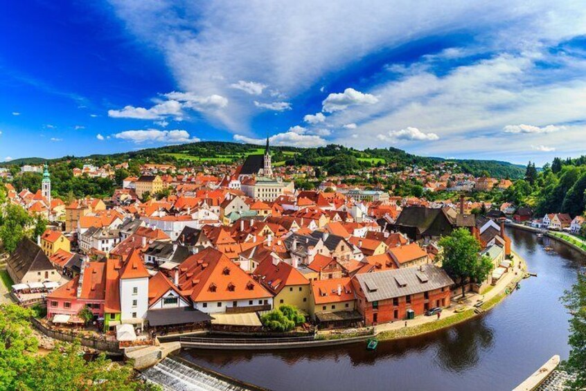 Cesky Krumlov city